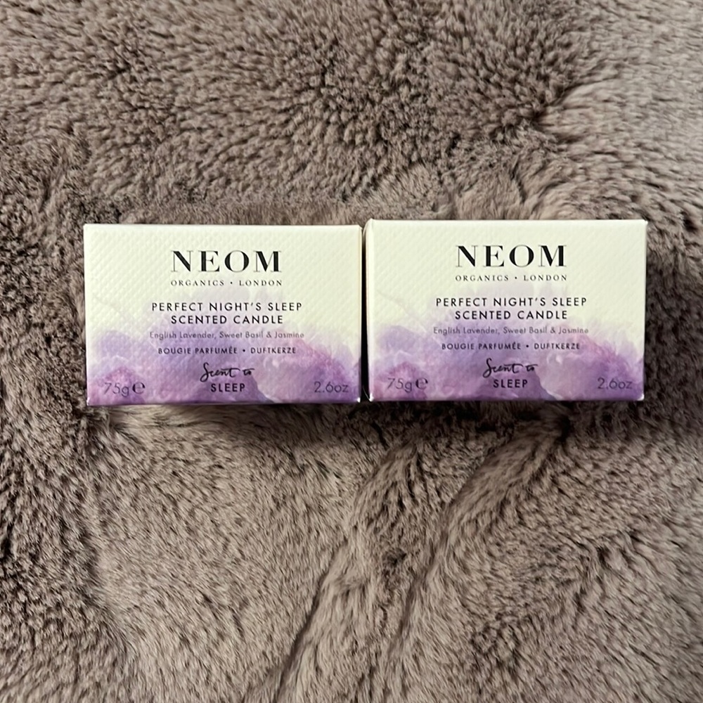 Neom Organics London Perfect Night’s Sleep Scented Candle (bundle of 2)